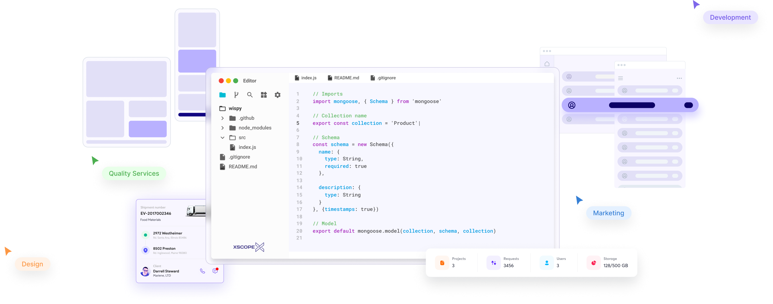 Dashboard illustration